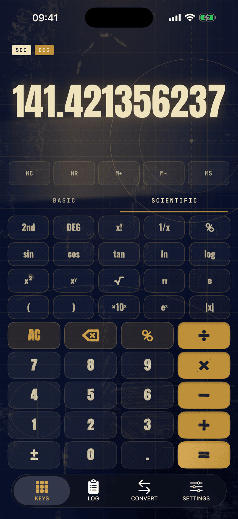 El Arquitecto keypad — Ink edition